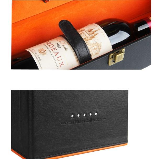 wine box with lock